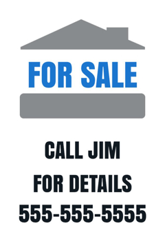 Picture of 18" x 12" Real Estate 3663388