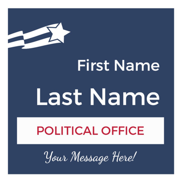 Picture of 12" x 12" Political Campaign 10