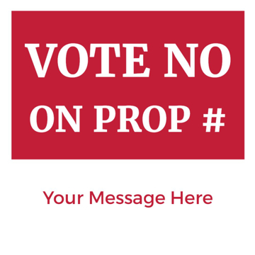 Picture of 12" x 12" Political Campaign 17