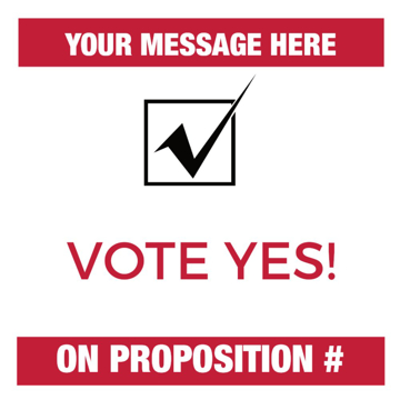 Picture of 12" x 12" Political Campaign 18