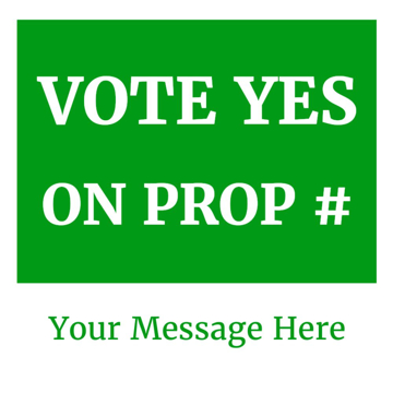 Picture of 12" x 12" Political Campaign 3