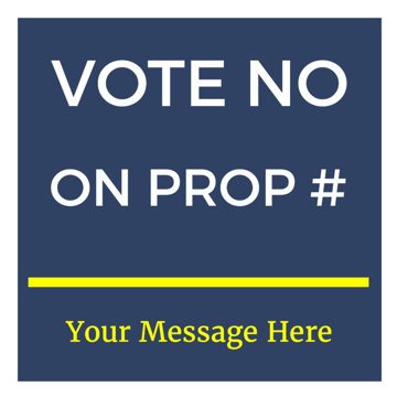 Picture of 12" x 12" Political Campaign 7