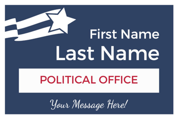 Picture of 12" x 18" Political Campaign 10