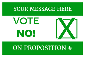 Picture of 12" x 18" Political Campaign 14