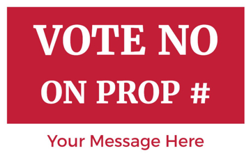 Picture of 12" x 18" Political Campaign 17