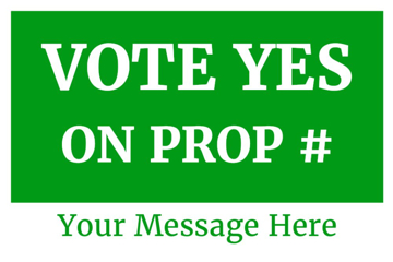 Picture of 12" x 18" Political Campaign 3