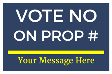 Picture of 12" x 18" Political Campaign 7