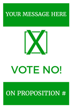 Picture of 18" x 12" Political Campaign 14