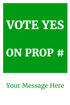 Picture of 18" x 12" Political Campaign 3