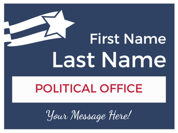 Picture of 18" x 24" Political Campaign 10