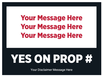 Picture of 18" x 24" Political Campaign 16