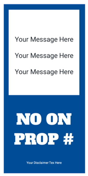 Picture of 24" x 12" Political Campaign 19