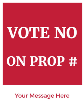 Picture of 24" x 18" Political Campaign 17