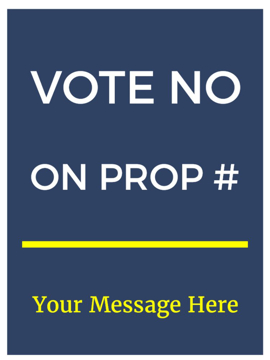 Picture of 24" x 18" Political Campaign 7