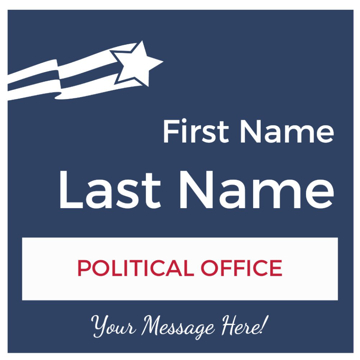 Picture of 24" x 24" Political Campaign 10