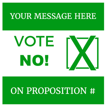 Picture of 24" x 24" Political Campaign 14