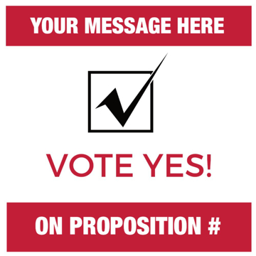 Picture of 24" x 24" Political Campaign 18