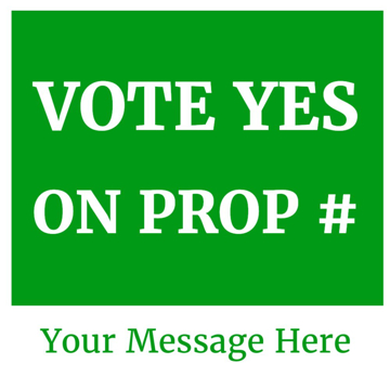 Picture of 24" x 24" Political Campaign 3