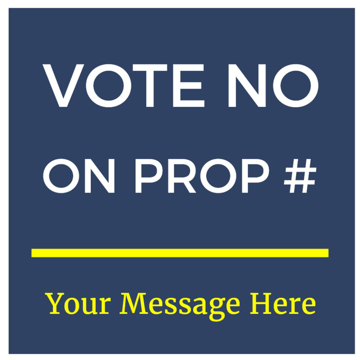 Picture of 24" x 24" Political Campaign 7