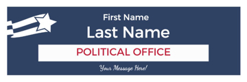 Picture of 6" x 18" Political Campaign 10