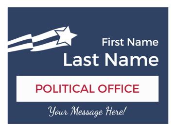 Picture of 9" x 12" Political Campaign 10