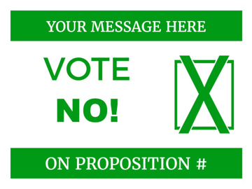 Picture of 9" x 12" Political Campaign 14