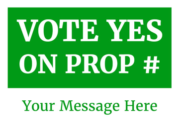 Picture of 9" x 12" Political Campaign 3