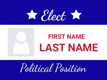 Picture of 9" x 12" Political Campaign 4