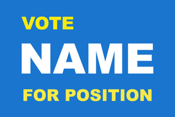 Picture of 12" x 18" Political 35824695