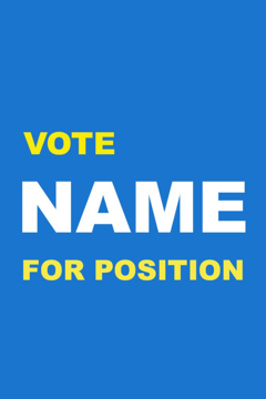 Picture of 18" x 12" Political 35824695