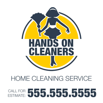 Picture of 12" x 12" Cleaning Services 1