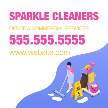 Picture of 12" x 12" Cleaning Services 8