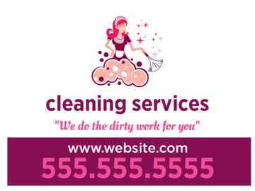 Picture of 18" x 24" Cleaning Services 5