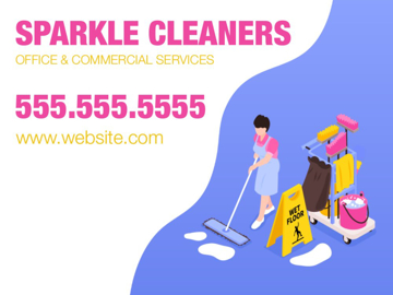 Picture of 18" x 24" Cleaning Services 8