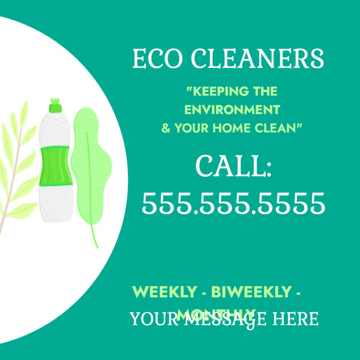 Picture of 24" x 24" Cleaning Services 7