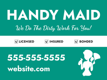 Picture of 18" x 24" Cleaning Services 878756851