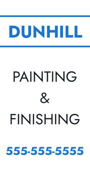 Picture of 24" x 12" Contractor Services 2616114