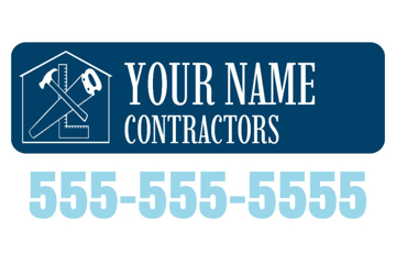 Picture of 12" x 18" Contractor Services 946862