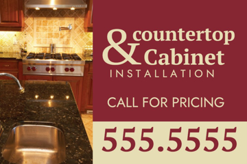 Picture of 12" x 18" Contractor Services 5065469