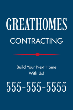 Picture of 18" x 12" Contractor Services 3663209