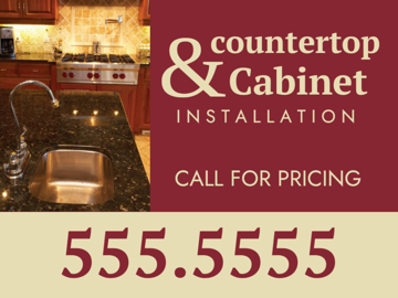 Picture of 18" x 24" Contractor Services 5065469