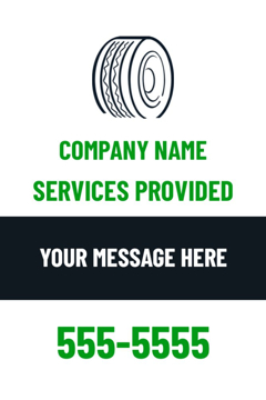 Picture of 18" x 12" Auto 9