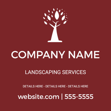 Picture of 12" x 12" Landscaping 8