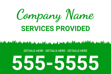 Picture of 12" x 18" Landscaping 17