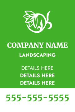 Picture of 18" x 12" Landscaping 1