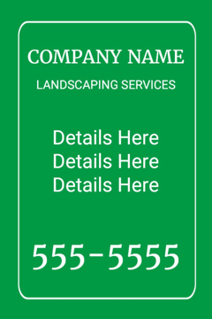 Picture of 18" x 12" Landscaping 14