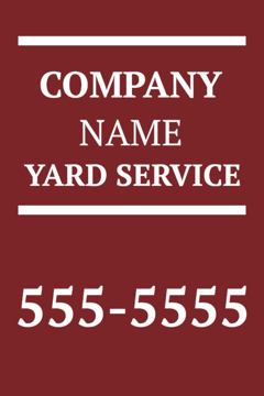 Picture of 18" x 12" Landscaping 16