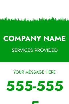 Picture of 18" x 12" Landscaping 19