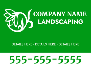 Picture of 18" x 24" Landscaping 1