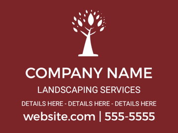 Picture of 18" x 24" Landscaping 8